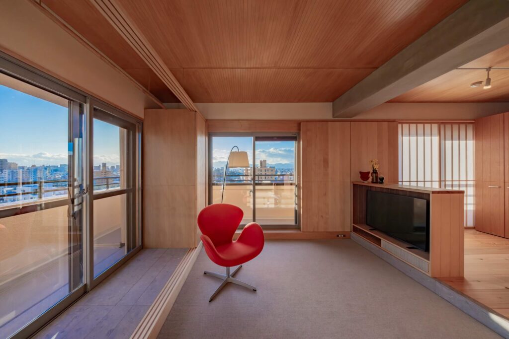マンションリノベーションで風の通り抜ける住まいを